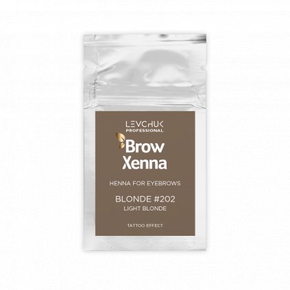 BrowXenna® Henna na obočie #202 Light Blonde vrecko 6g