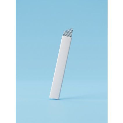 Wowbyme čepieľky na microblading (Ihličky 18, Počet 10ks)