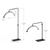 Kozmetická LED lampa MOON TOUCH (Farba Zlatá)