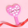 Handheld mirror - heart