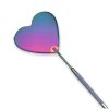Heart-shaped mirror for eyelashes
