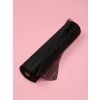 Wowbyme netkaná textília v rolke 80 cm × 100 m - čierna