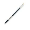 Lightweight wooden brush and applicator for eyebrow styling GOLD + BLACK