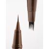 ZOLA x Makarevich Eyebrow Liner with Quad Brush (Farba Hnedá)