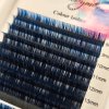Ombré colour eyelashes mix