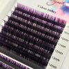 Ombré colour eyelashes mix
