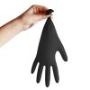 Nitrile gloves NITRILE IDEAL3 100 pcs, powder-free, black