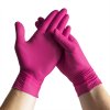 Nitrile gloves NITRIL IDEAL 100 pcs, powder-free, dark pink