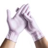 NITRIL SPARKLE nitrile gloves 100 pcs, powder-free, pearl purple