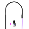 UV lampa Unique 10W + lepidlo Unique Extreme (Farba Čierna)