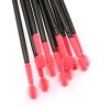 Brainbow 25pcs Lot Ball Design One off Disposable Silicone Eyelash Brush Eyelash Extension Mascara Applicator Wand