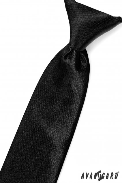 Černá chlapecká kravata