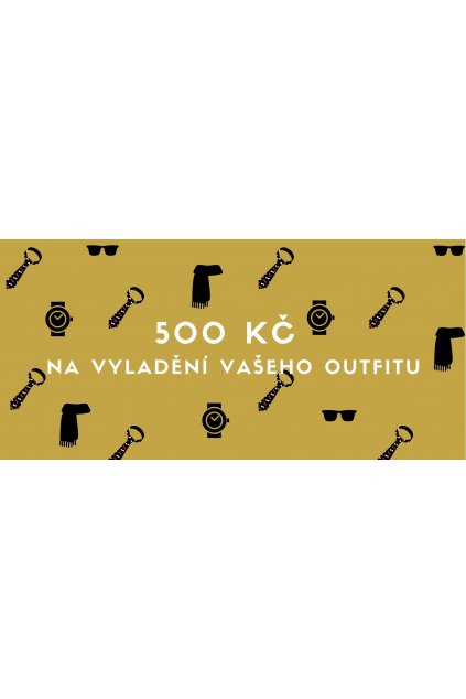 500 Kč na vyladění vašeho outfitu