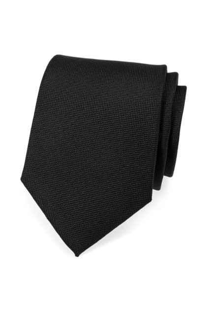 Černá kravata (Velikost šířka 7 cm)
