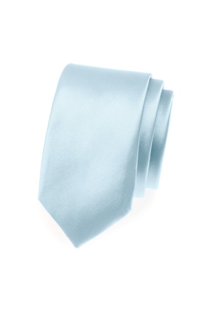 Modrá slim kravata (Velikost šířka 5 cm)