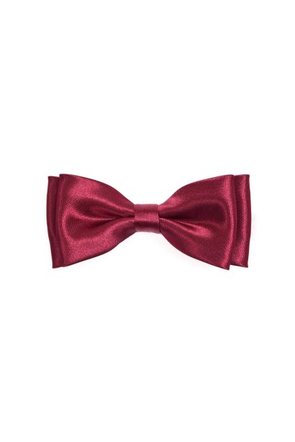 Vínový chlapecký motýlek (Velikost 9 cm)
