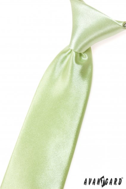 Světle zelená chlapecká kravata
