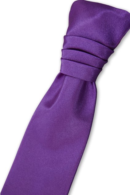 Fialová chlapecká regata + kapesníček (Velikost UNI)