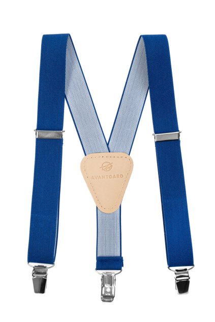 Dětské modré šle (Velikost výška postavy 90 - 110 cm)