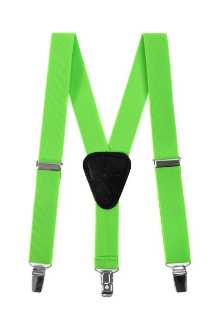 Dětské zelené šle (Velikost výška postavy 90 - 110 cm)