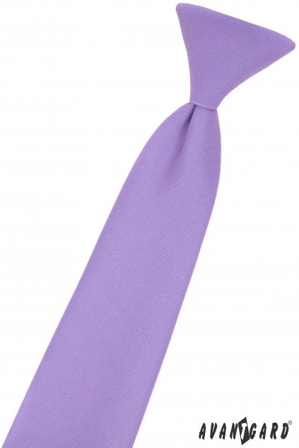 Lila chlapecká kravata