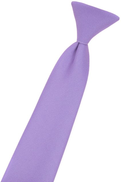 Lila chlapecká kravata (Velikost délka 31 cm)