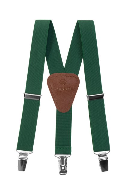 Dětské zelené šle (Velikost výška postavy 90 - 110 cm)