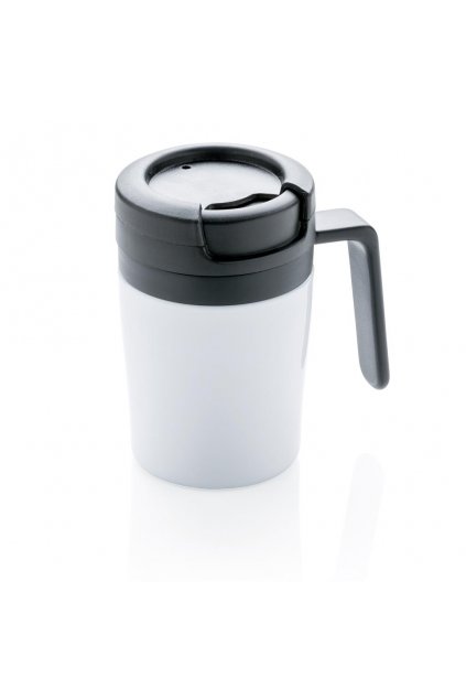 Termohrnek Coffee to Go do kávovaru s ouškem, 160 ml, XD Design, bílý