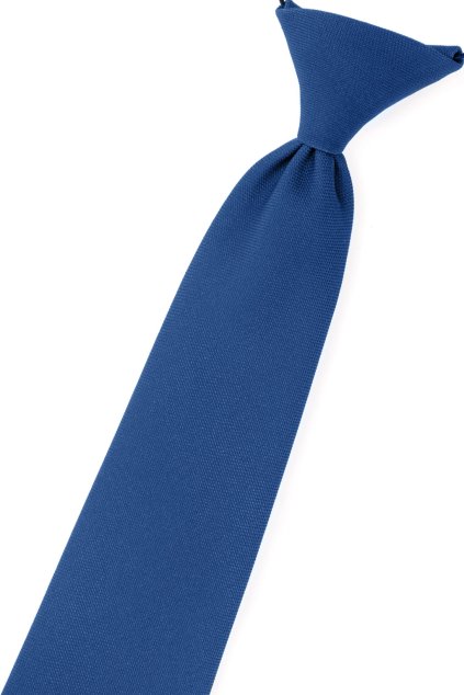 Modrá chlapecká kravata (Velikost délka 44 cm)