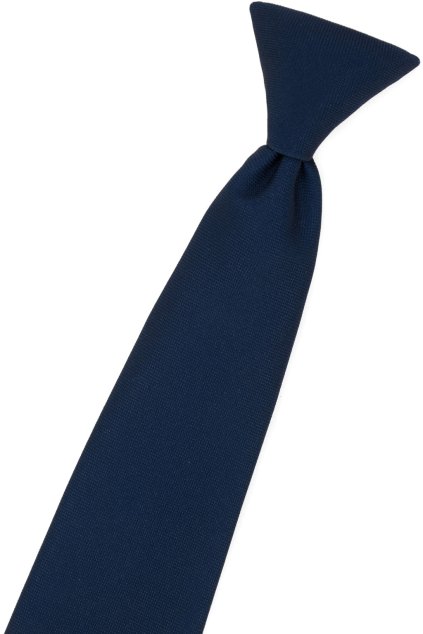Modrá chlapecká kravata (Velikost délka 44 cm)