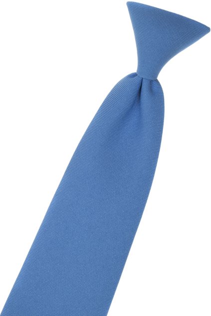 Modrá chlapecká kravata (Velikost délka 31 cm)