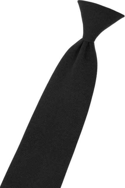 Černá chlapecká kravata (Velikost délka 31 cm)
