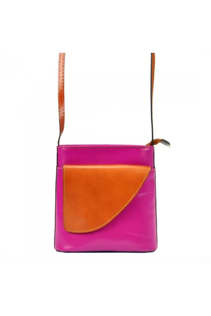 kozena damska crossbody kabelka gregorio 115 ruzova 1