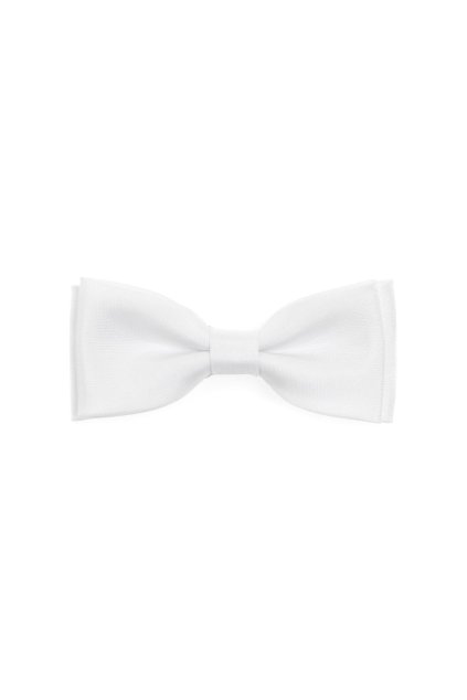Bílý chlapecký motýlek (Velikost 9 cm)