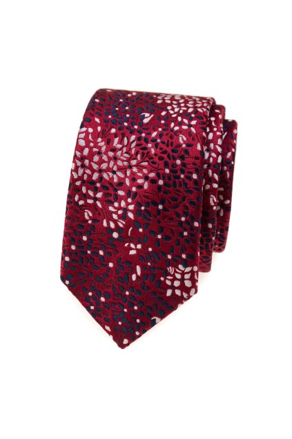 Kravata SLIM LUX 571-22103-0 (Velikost šířka 6 cm)