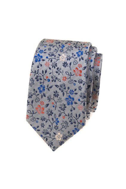 Kravata SLIM LUX 571-22268-0 (Velikost šířka 5 cm)