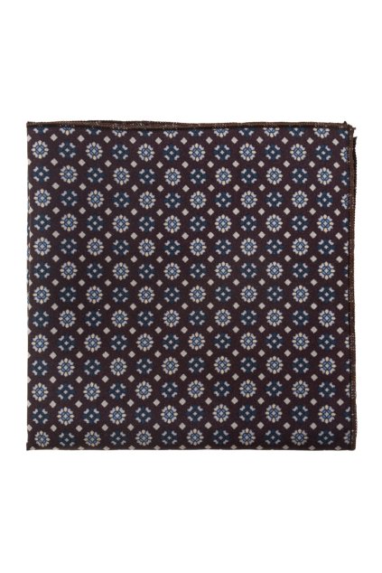 Kapesníček do saka hedvábný PREMIUM 610-3205-0 (Velikost 26x26 cm)