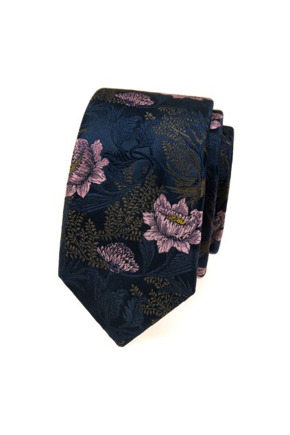 Kravata SLIM LUX 571-81408-0 (Velikost šířka 6 cm)