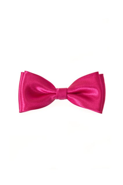 Tmavě růžový dětský motýlek (Velikost 9 cm)