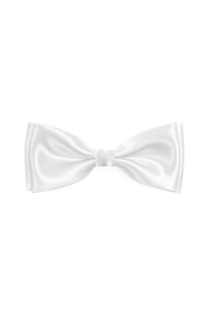 Lesklý bílý motýlek (Velikost 12 cm)