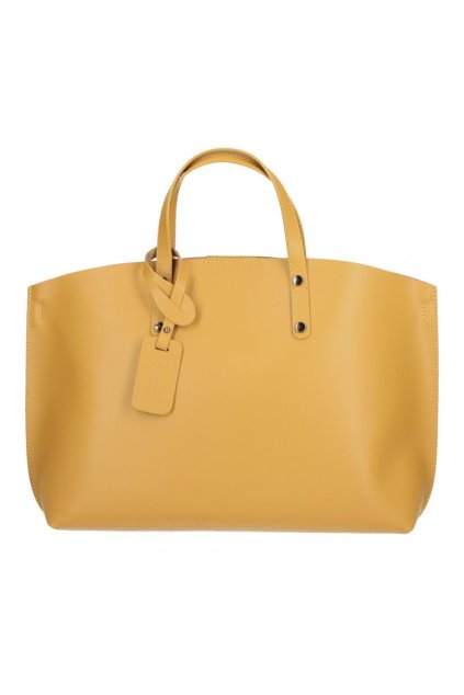 kozena damska kabelka casilda m9025 se horcicove zluta