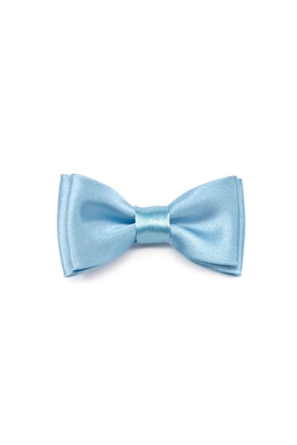 Světlejší modrý dětský motýlek (Velikost 7 cm)