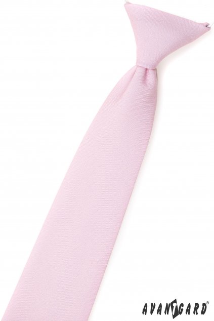 Světle růžová dětská kravata