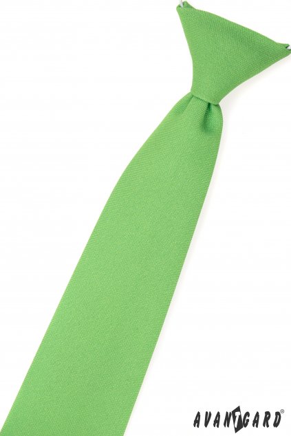 Matná zelená dětská kravata