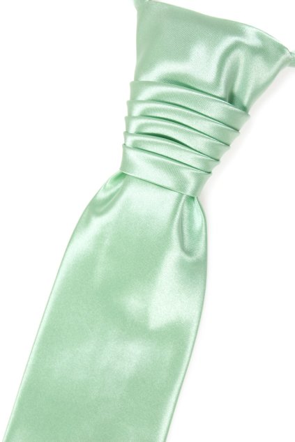 Světle zelená svatební kravata (Velikost UNI)