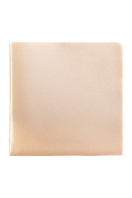 Ivory lesklý kapesníček do saka (Velikost 28x28 cm)