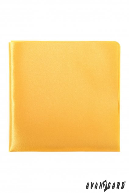 Lesklý žlutý kapesníček