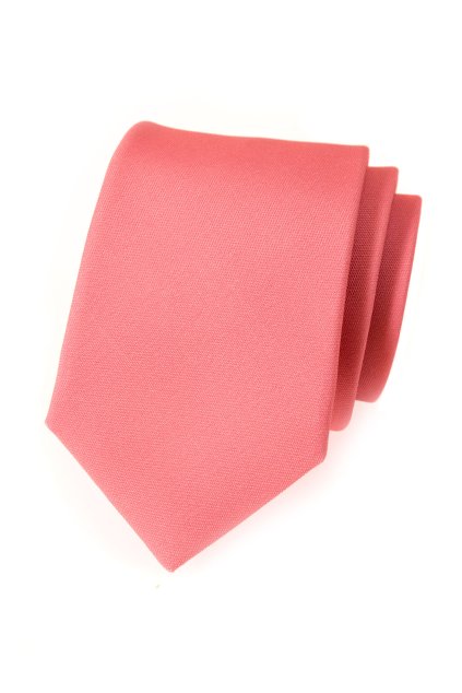 Jednoduchá korálová kravata (Velikost šířka 7 cm)