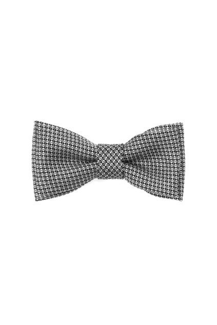 Černo-šedý dětský motýlek (Velikost 7 cm)