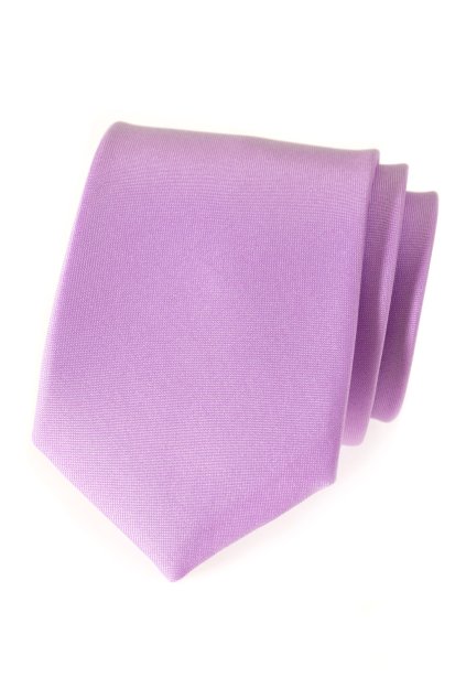 Matná fialová kravata (Velikost šířka 7 cm)